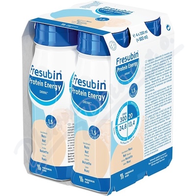 Fresubin Protein Energy Drink Oříšek—4x200 ml