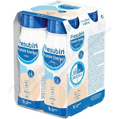 Fresubin Protein Energy Drink Oříšek—4x200 ml