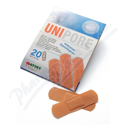 UNIPORE náplasti univerzální 19x72mm—20 ks