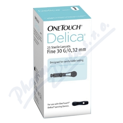 Lanceta One Touch Delica jednorázová—25 ks