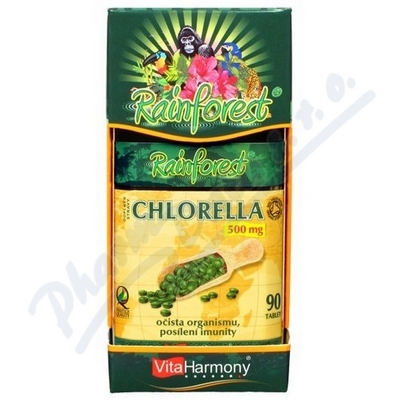VitaHarmony Chlorella 100%organická—90x500mg