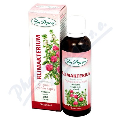 Dr.Popov Kapky bylinné Klimakterium—50 ml