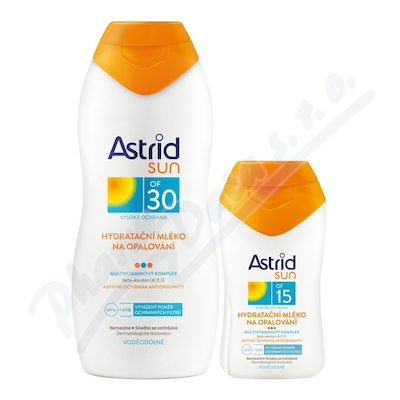 Astrid Sun Mléko OF30 200 ml + OF15—100 ml