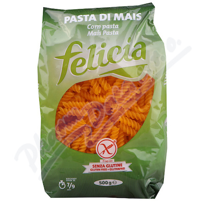 FELICIA kukuřičné těstoviny fusilli—500 g