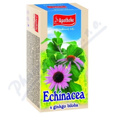 Apotheke Echinacea s ginkgo bilobou—nálevové sáčky 20x1,5g