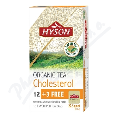 Hyson organický čaj na cholesterol —15x 1.5 g