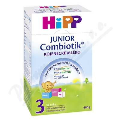 HiPP mléko HiPP 3 JUNIOR Combiotik —4x 600 g