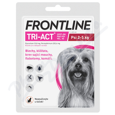 Frontline Tri-Act psi 2-5kg spot-on—1 pipeta