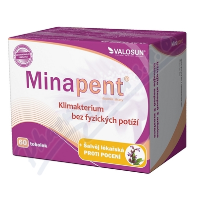 Walmark Minapent + šalvěj lékařská —60 tobolek