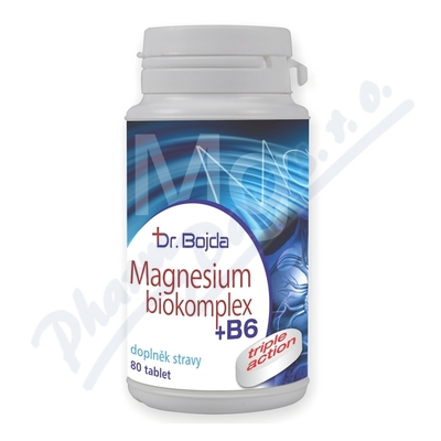 Dr.Bojda Magnesium Biokomplex + B6—80 tabelt