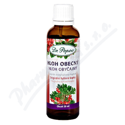 Dr.Popov Kapky bylinné Hloh obecný—50 ml