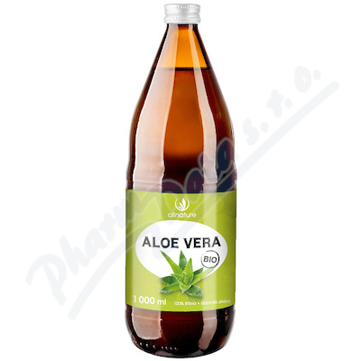 Allnature Aloe vera 100% šťáva BIO—1000 ml