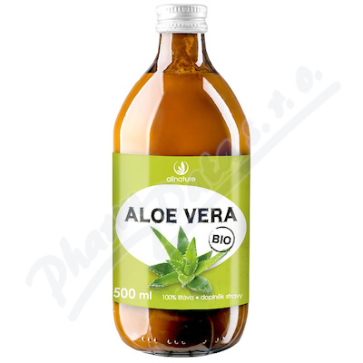 Allnature Aloe vera 100% šťáva BIO—500 ml