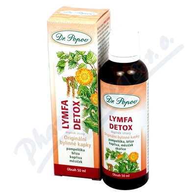 Dr.Popov Lymfa Detox bylinné kapky—50 ml