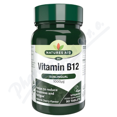 Vitamín B12 (1000mcg) sublingvální—90 tablet