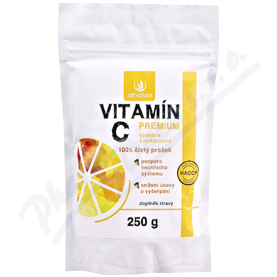 Allnature Vitamín C prášek Premium—250 g