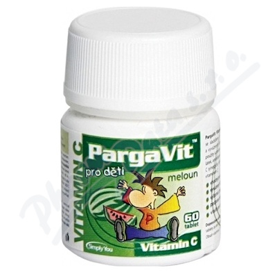 PargaVit Vitamin C meloun pro děti—60 tablet