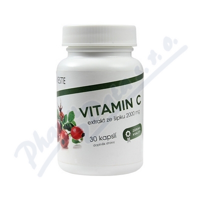Vieste Vitamin C ze šípku 2000 mg —30 kapslí