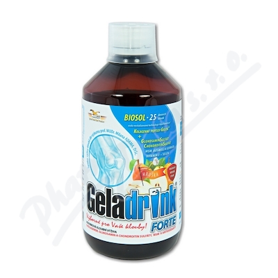 Geladrink FORTE HYAL biosol hruška—500 ml
