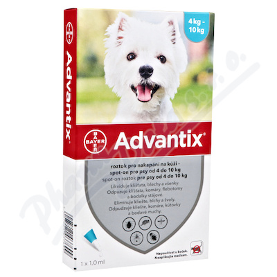 Advantix pro psy spot-on nad 25kg —4x1 ml