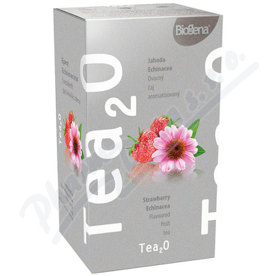 Čaj Biogena Tea2O Jahoda&Echinacea—20x2,5g