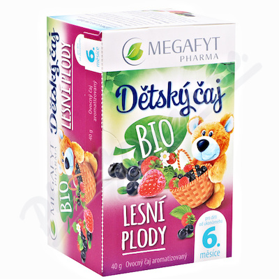 Megafyt Dětský čaj lesní plody BIO—20x2g