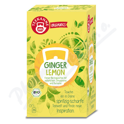Teekanne BIO Organics Ginger Lemon—20x1,8 g
