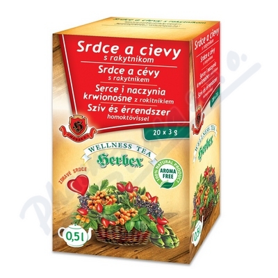 Herbex Srdce a cévy - s rakytníkem—20x 3 g