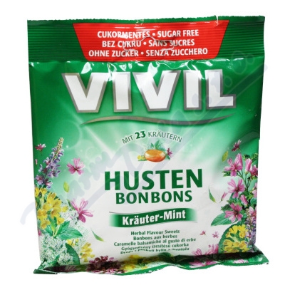 VIVIL Bylyny proti kašli bez cukru—60 g