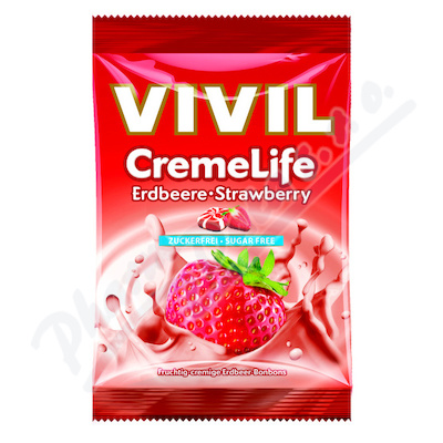 Vivil Creme life Jahoda bez cukru —60 g