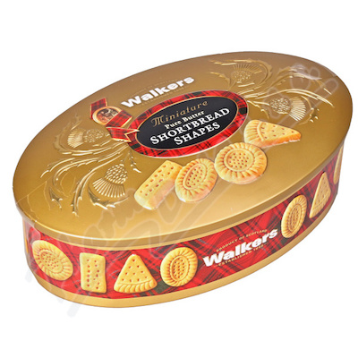 Walkers Mini máslové sušenky dóza —175 g