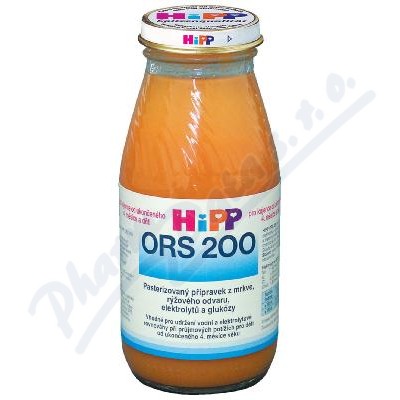 HIPP ORS 200 Mrkvovo-rýžový odvar —200 ml