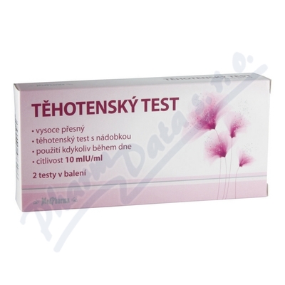 MedPharma Těhotenský test 10mlU/ml—2ks