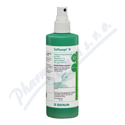 B.Braun Softasept N bezbarvý sprej—250 ml