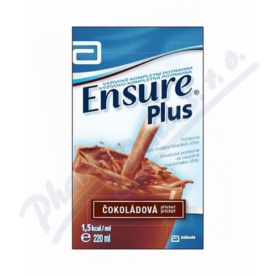Ensure Plus Fiber příchuť čokoláda—220 ml