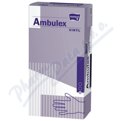 Ambulex Vinyl rukavice pudrované L—100 ks
