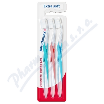 Parodontax Extra soft zubní kartáčky—Triopack