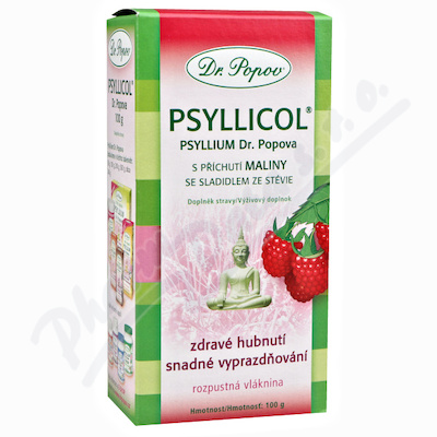 Dr.Popov Psyllicol příchuť malina—100 g