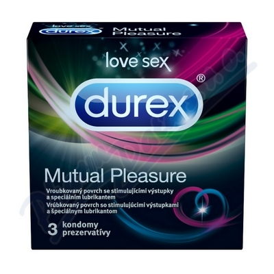 Prezervativ Durex mutual pleasure—3 ks