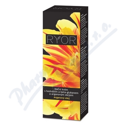 RYOR Argan Noční krém s hedvábím —50 ml