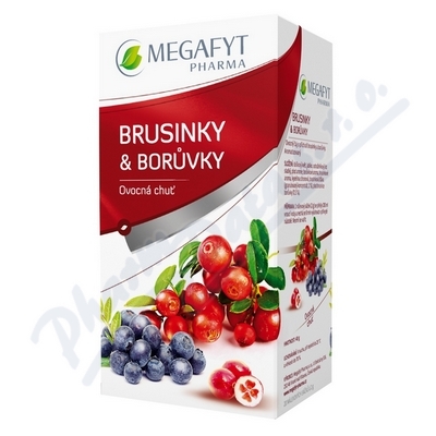 Megafyt Ovocný Brusinky a borůvky—20x2g