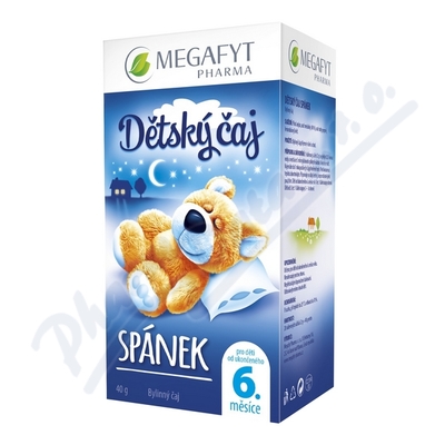 Megafyt Dětský čaj spánek NOVINKA—20x2g