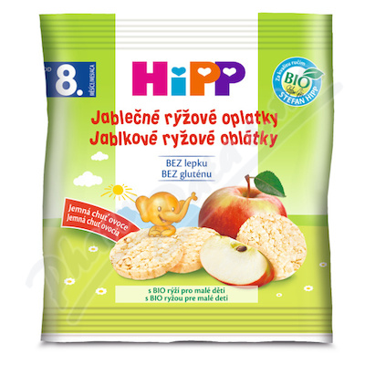 HiPP BIO Jablečné rýžové oplatky —30 g