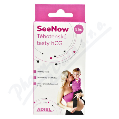 Adiel SeeNow těhotenské testy hCG—5 ks