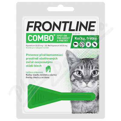 Frontline Combo Spot On pro kočky—1x0,5ml