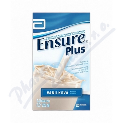 Ensure Plus Fiber příchuť vanilka—220 ml
