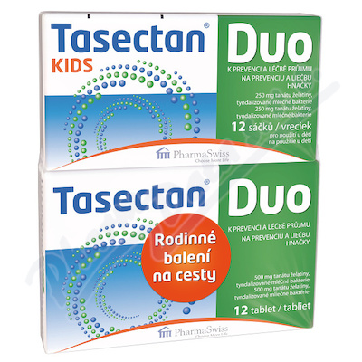 Tasectan DUO tablety + Kids sáčky—12 tablet + 12 sáčků