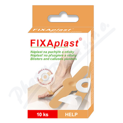 Náplast Fixaplast HELP na puchýře—10 ks