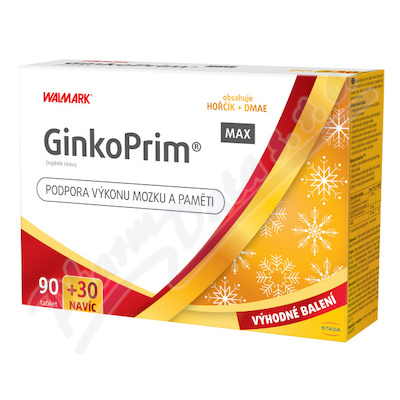 Walmark GinkoPrim Max Promo 2019—60 + 60 tablet