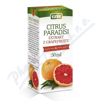 Citrus paradisi Grepový extrakt —50 ml